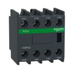 کنتاکت کمکی نصب در جلو دو باز و دو بسته اشنایدر کد LADN22