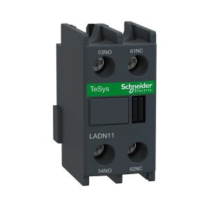 کنتاکت کمکی نصب در جلو یک باز و یک بسته اشنایدر کد LADN11